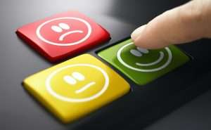 Direct Measure Of Customer Service Satisfaction. Push Button Survey