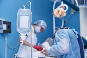 anesthesia nurses placing lines